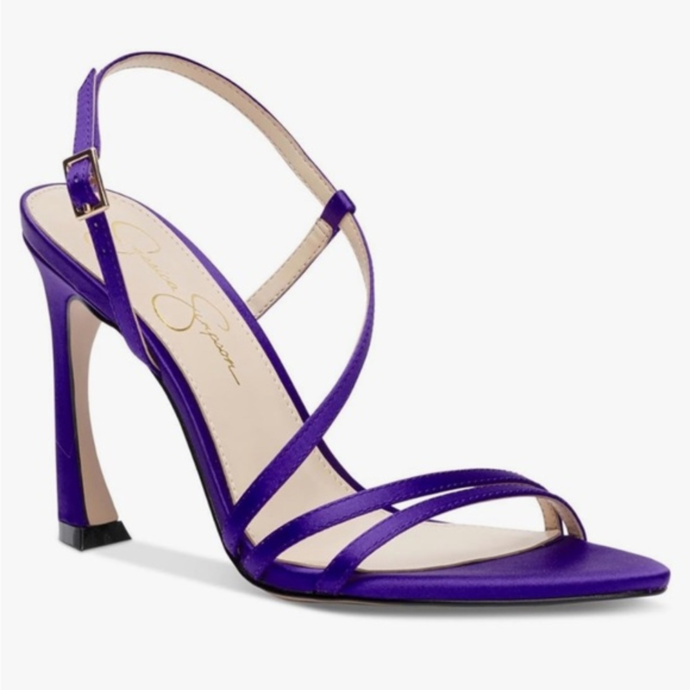 New Jessica Simpson purple high heels size 8.5